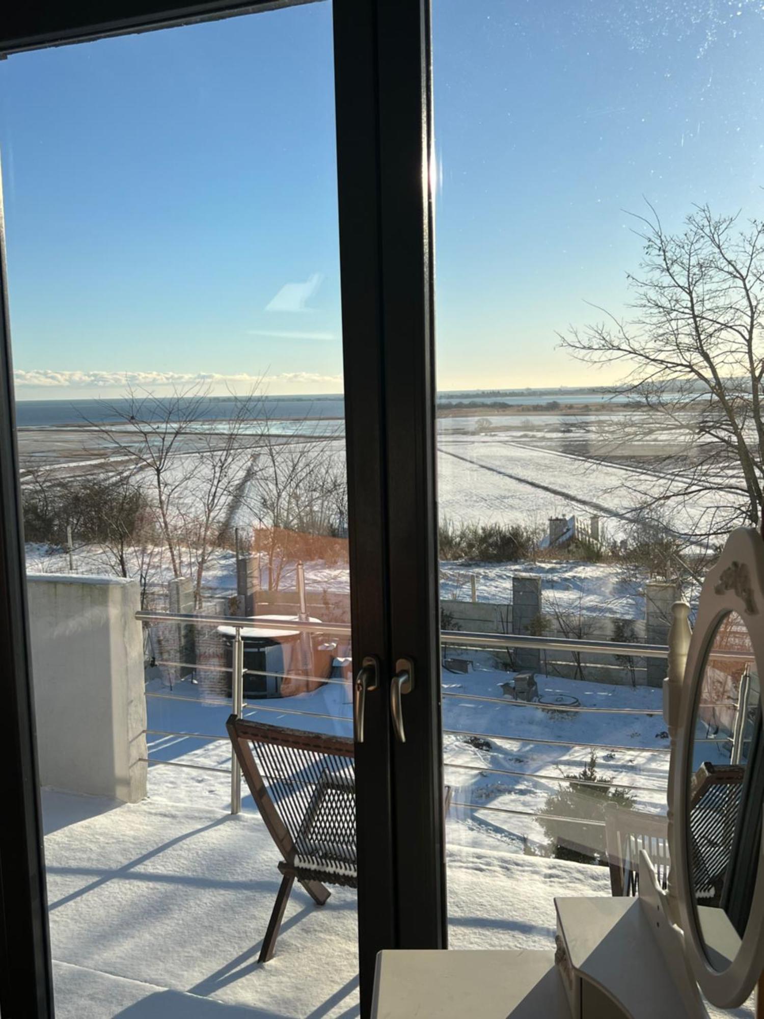 House Of Freedom With Sea View Sauna And Jacuzzi Oslonino Exteriér fotografie