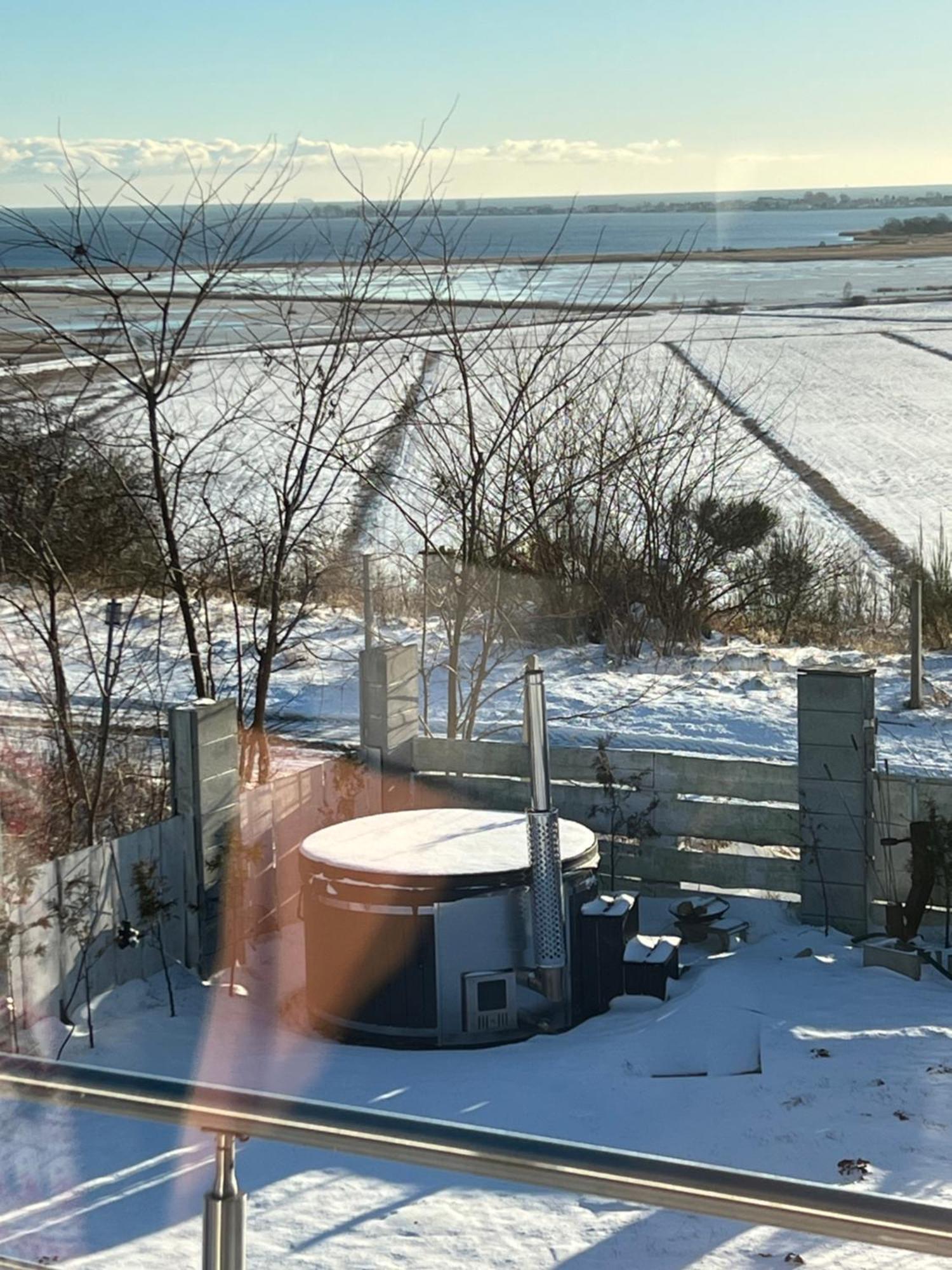 House Of Freedom With Sea View Sauna And Jacuzzi Oslonino Exteriér fotografie